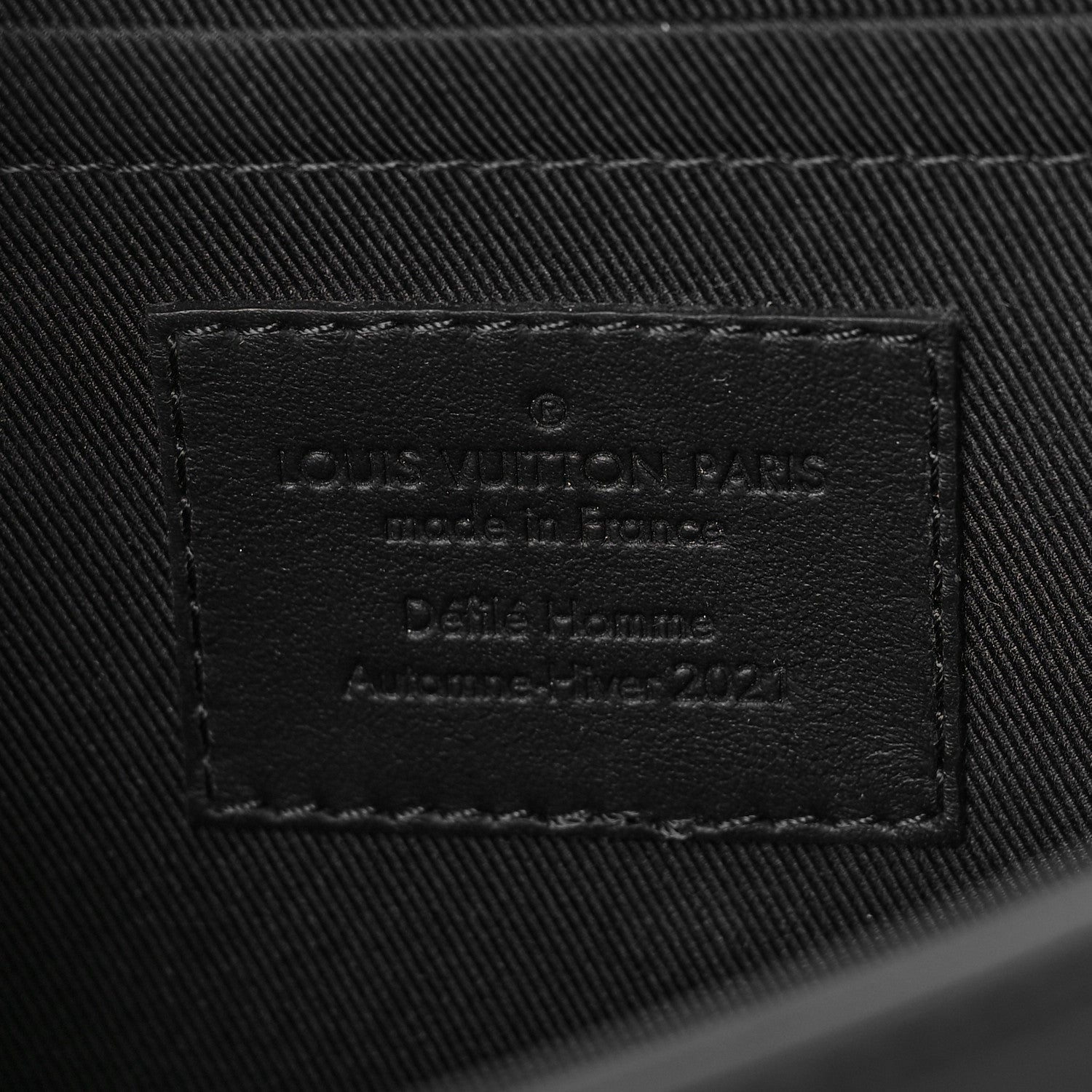 Louis Vuitton Monogram Seal Ambassadeur PM Black 7 of 10