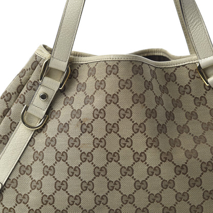 Gucci Monogram Medium Abbey Shoulder Bag Off White 11 of 11