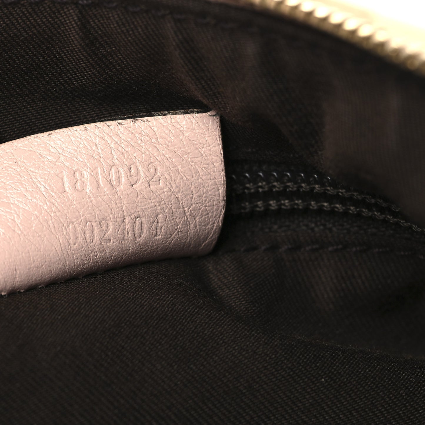 Monogram Web Medium Half Moon Hobo Gold Pink