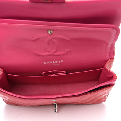 Chanel Patent Quilted Medium Double Flap Fuchsia 4 of 15