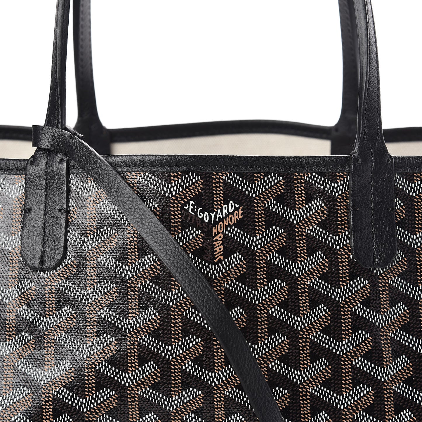 Goyardine Saint Louis PM Black