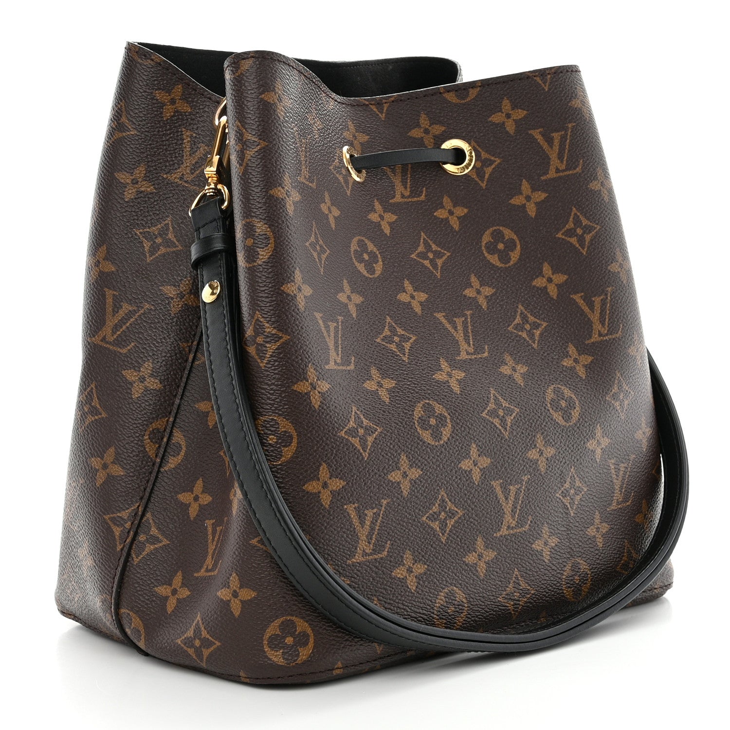 Louis Vuitton Monogram Neonoe MM Black 3 of 11