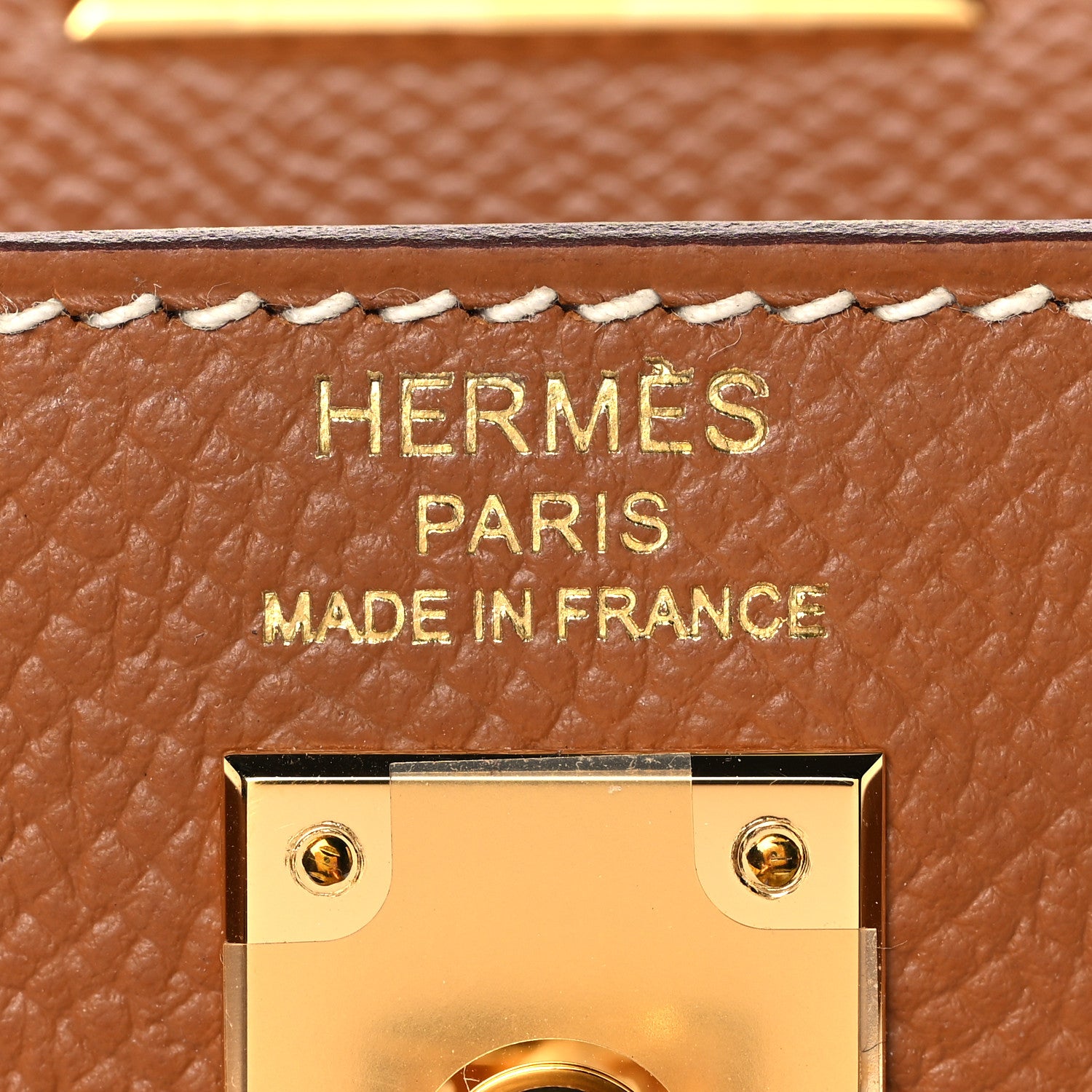 Hermes Epsom Kelly Sellier 25 Gold 24 of 38