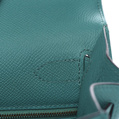 Hermes Epsom Kelly Sellier 28 Bleu Paon 18 of 36