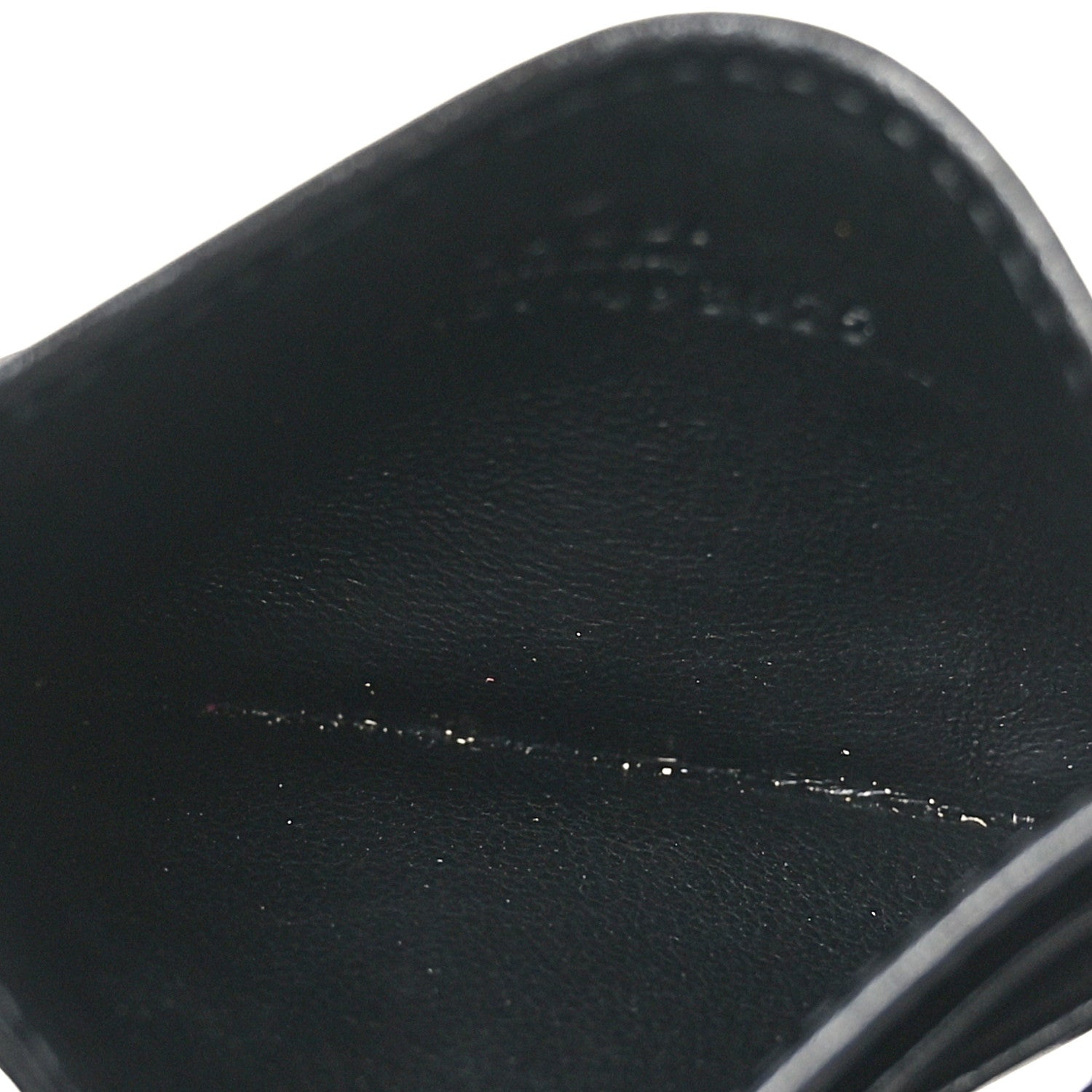 Gucci Calfskin Matelasse GG Marmont Card Holder Black 5 of 7