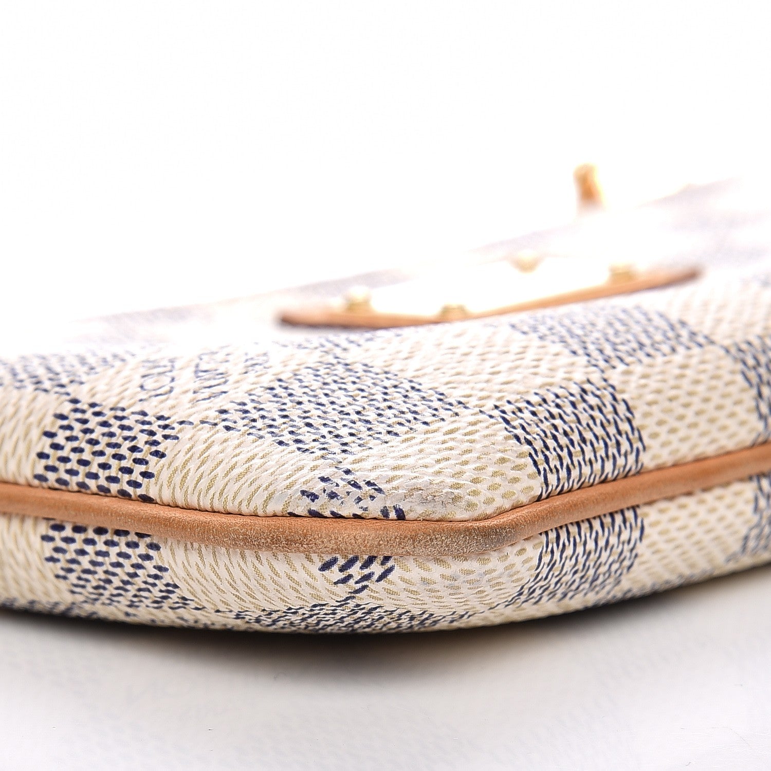 Louis Vuitton Damier Azur Pochette Milla MM 8 of 9