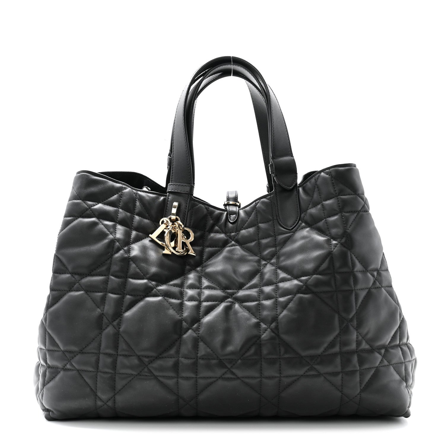 Christian Dior Calfskin Macrocannage Large Toujours Black 1 of 15
