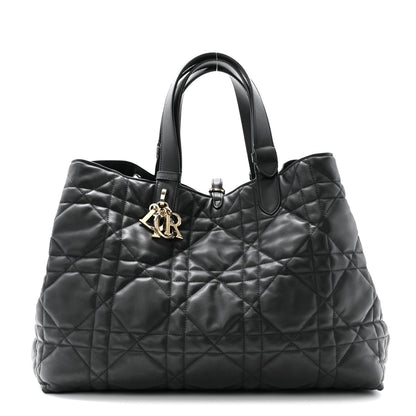 Christian Dior Calfskin Macrocannage Large Toujours Black 1 of 15