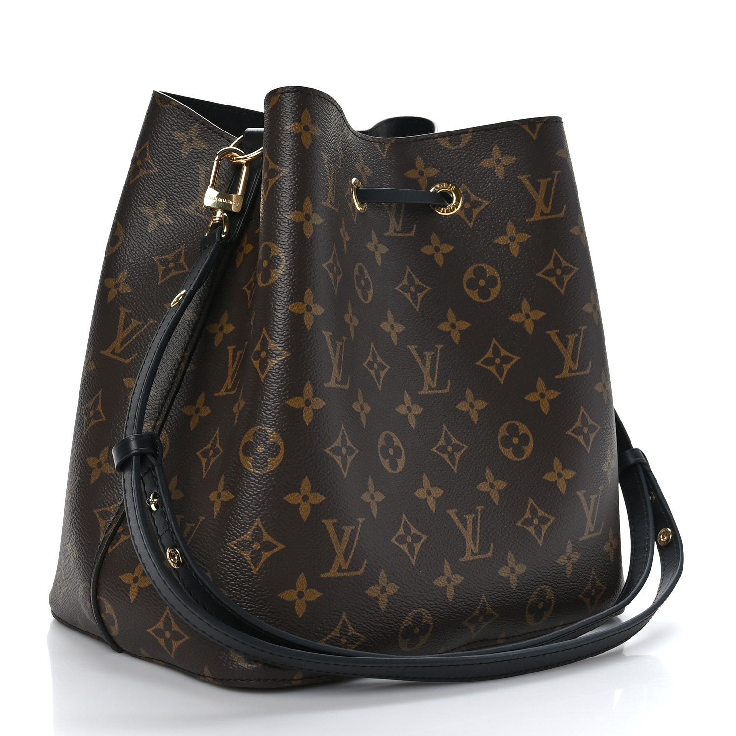 Louis Vuitton Monogram Neonoe MM Black 3 of 10