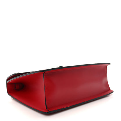 Gucci Calfskin Snakeskin Small Lilith Top Handle Bag Red 4 of 12