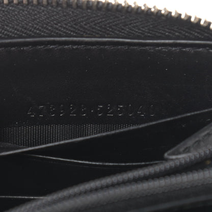 Gucci Guccissimma Signature Dorian Zip Around Wallet Black 7 of 10