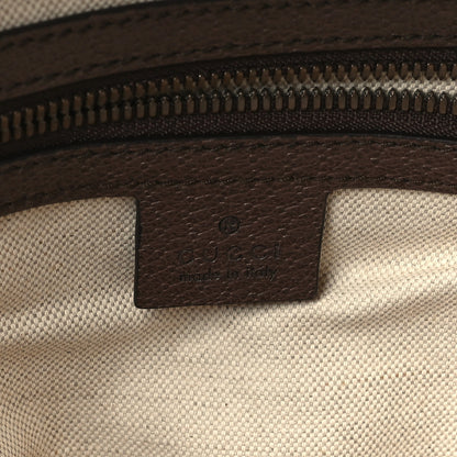 Gucci GG Supreme Monogram Calfskin Web Small Ophidia Day BackpacK Beige Ebony New Acero 6 of 10