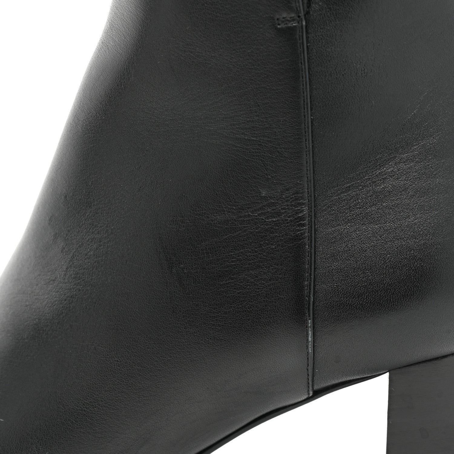Hermes Calfskin Saint Germain Ankle Boots 36.5 Black 10 of 11