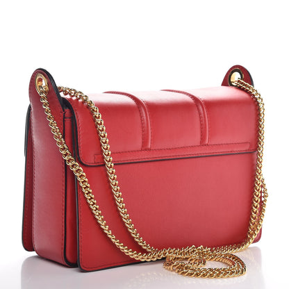 Lanvin Calfskin Small Jiji Crossbody Bag Red 4 of 8