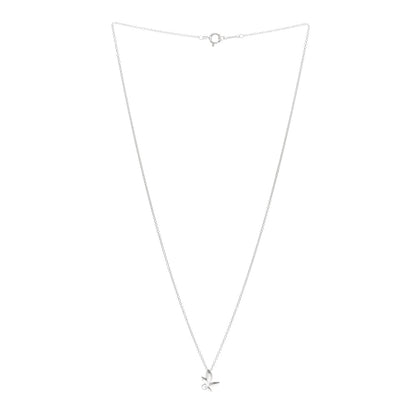 Tiffany Sterling Silver Paloma Picasso Olive Leaf Pendant Necklace 3 of 4