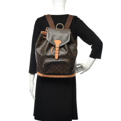 Louis Vuitton Monogram Montsouris GM Backpack 2 of 18
