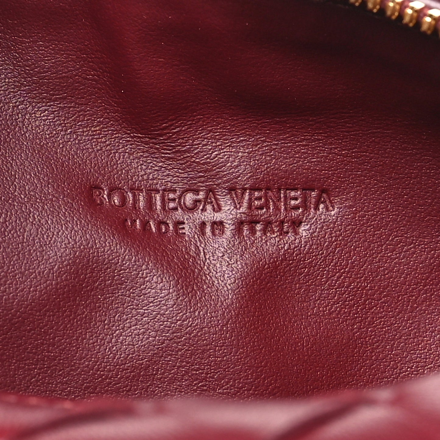 Calfskin Nappa Intrecciato Mini Wallace Barolo