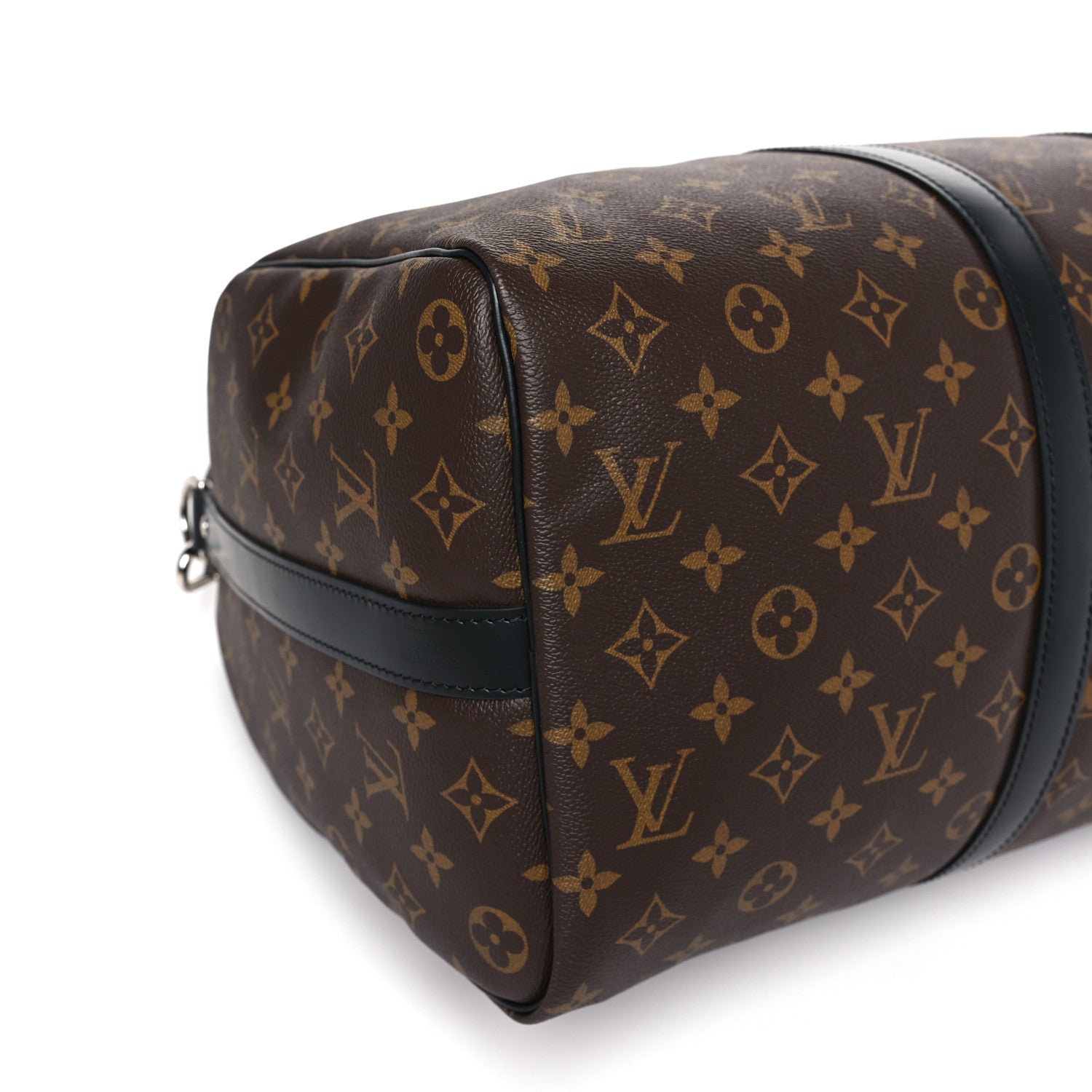 Louis Vuitton Monogram Macassar Keepall Bandouliere 45 7 of 8