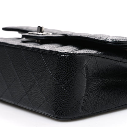 Chanel Caviar Quilted Small Double Flap Black 10 of 12