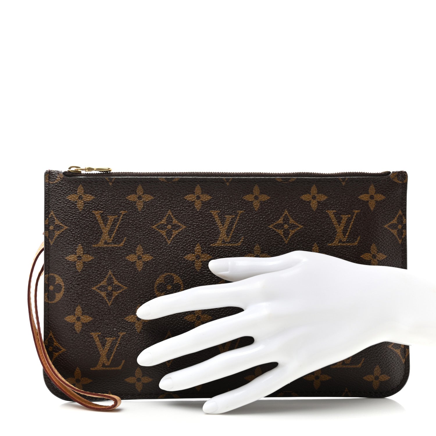 Louis Vuitton Monogram Neverfull MM GM Pochette 2 of 11
