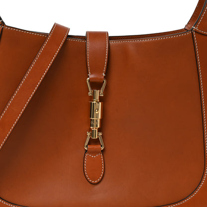 Gucci Calfskin Medium Jackie 1961 Hobo Harness Brown 9 of 12
