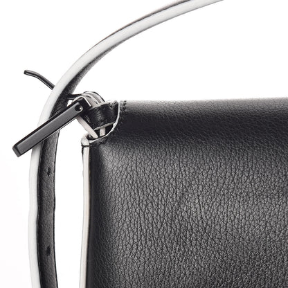 Fendi Vitello Dolce Elite Monster Eyes Bi-Color Baguette Black Yellow 11 of 13