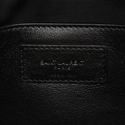 Saint Laurent Boucle Tweed Monogram Baby Niki Chain Satchel Pink 7 of 11