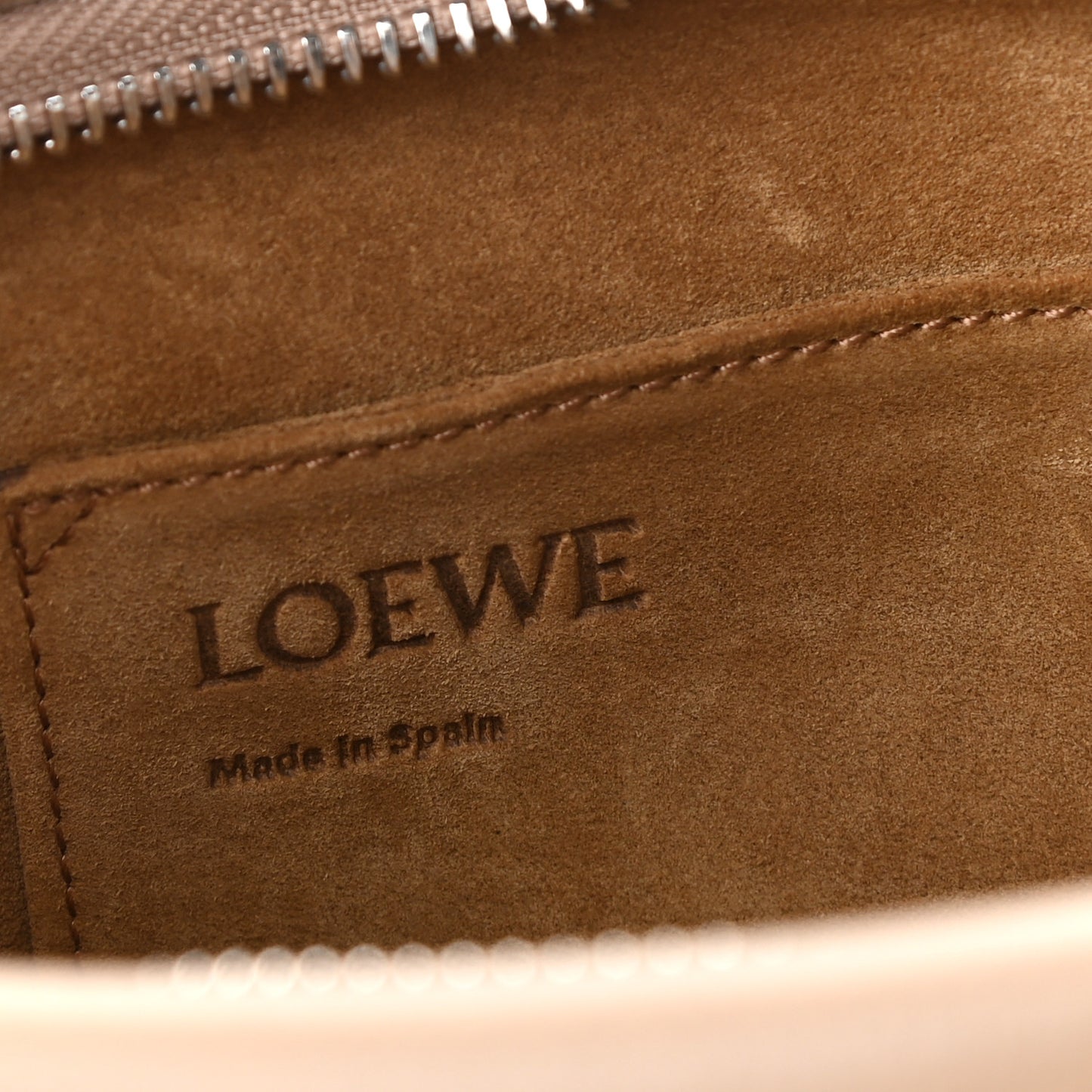 Grained Calfskin Small Missy Bag Sand
