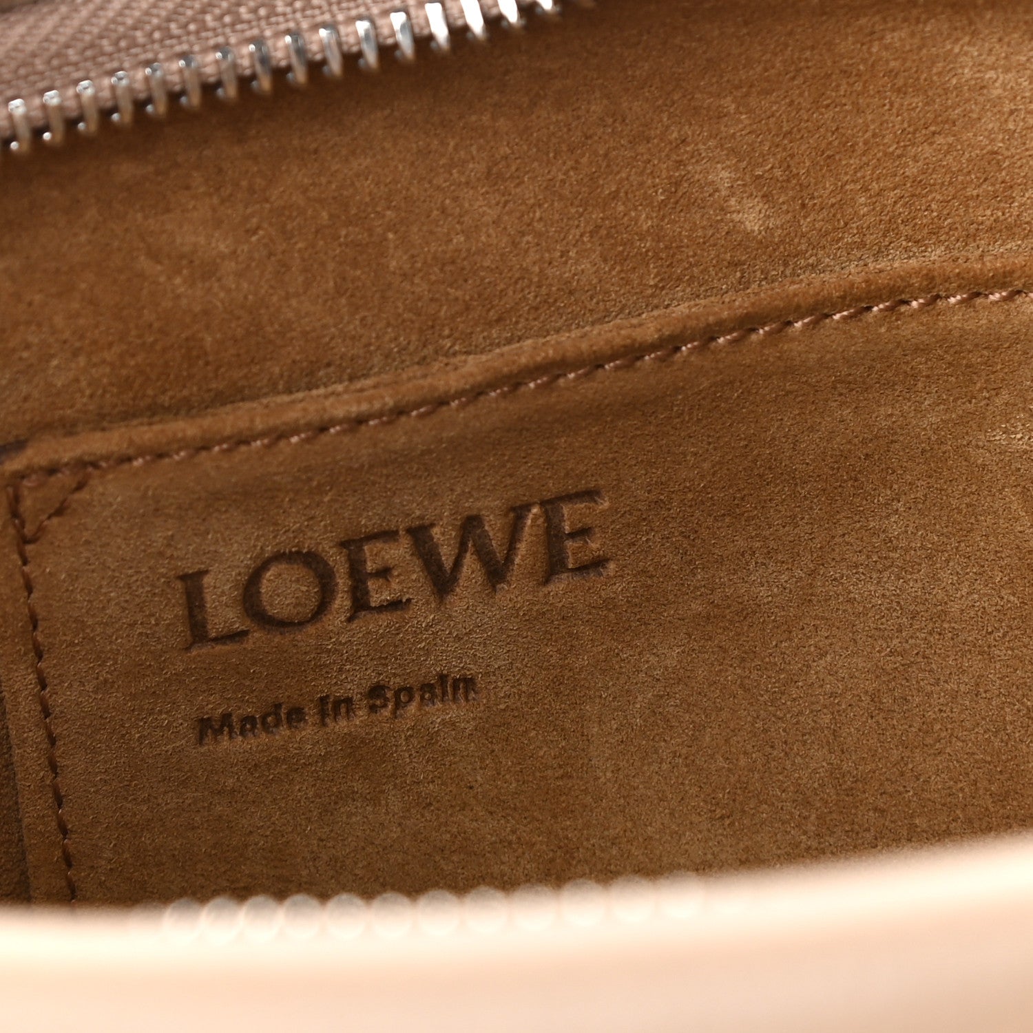 Loewe Grained Calfskin Small Missy Bag Sand 6 of 9