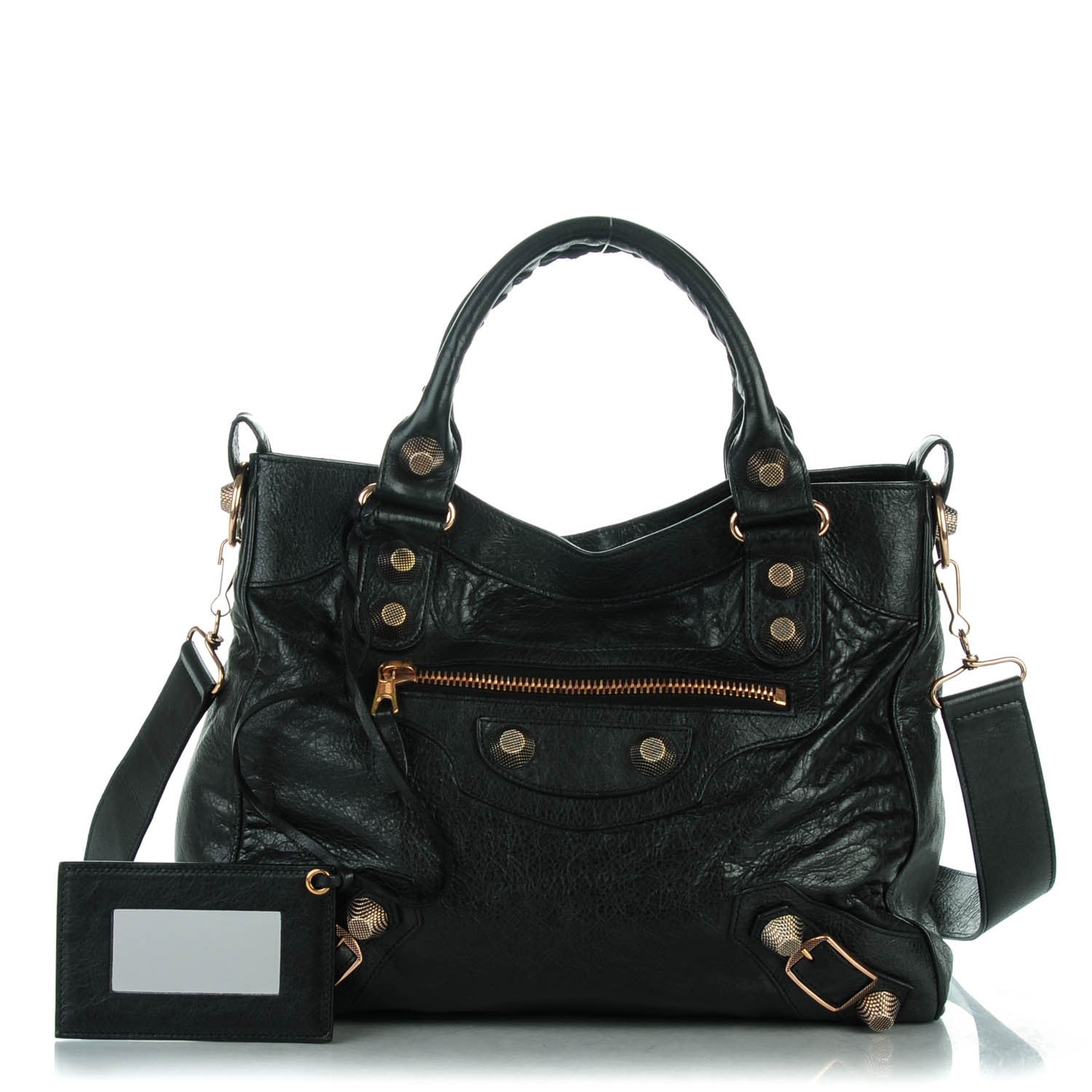 Balenciaga Agneau Giant 21 Rose Gold Hardware Velo Black 1 of 9