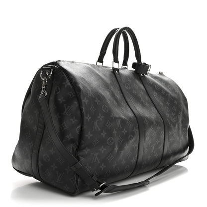 Louis Vuitton Monogram Eclipse Keepall Bandouliere 55 2 of 11