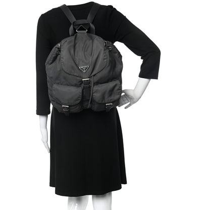 Prada Nylon Vela Large Backpack Ardesia 2 of 24