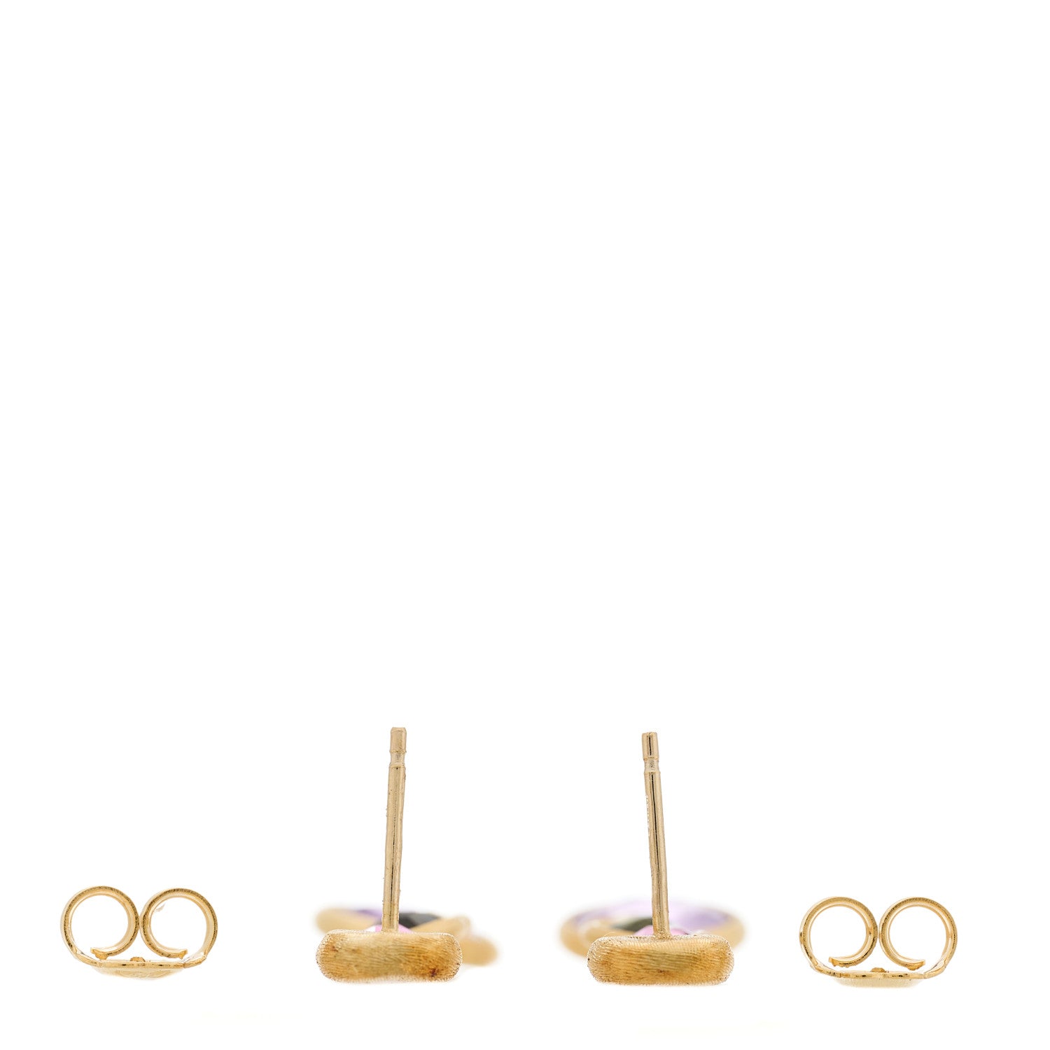 Marco Bicego 18K Yellow Gold Multi Gemstone Jaipur Color Drop Earrings 3 of 4