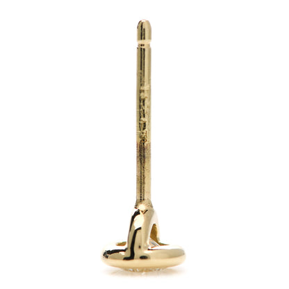 Tiffany 18K Yellow Gold Diamond .34ctw Elsa Peretti Diamonds By The Yard Earrings 4 of 6