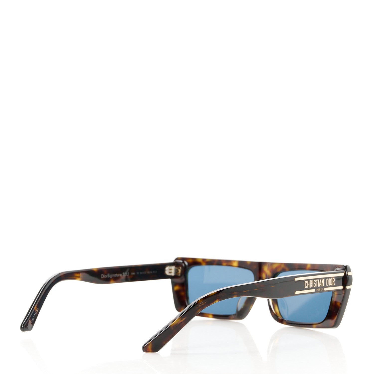 Christian Dior Diorsignature S2U Rectangular Sunglasses Tortoise 4 of 8