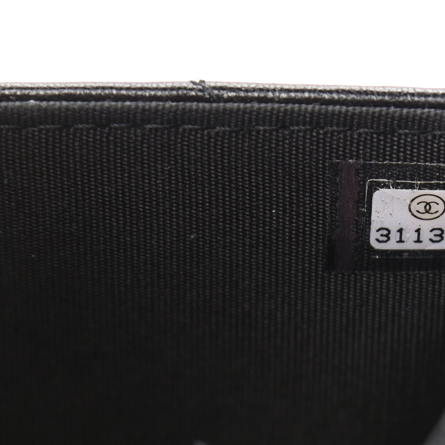 Goatskin Quilted Chanel 19 Wallet On Chain WOC Black