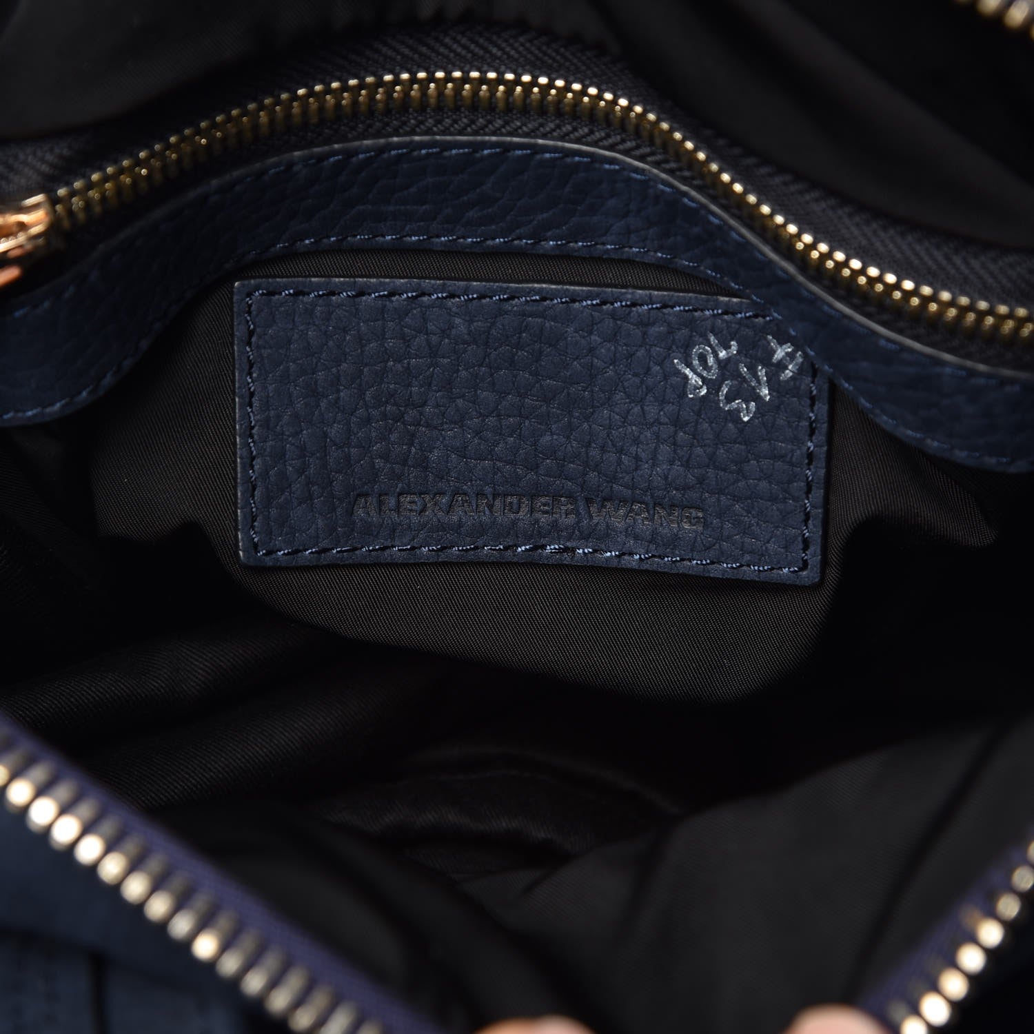 Alexander Wang Tumbled Nubuck Rocco Navy 5 of 10