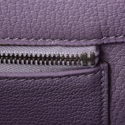 Hermes Epsom Horseshoe Birkin 35 Etain Lilac 20 of 27