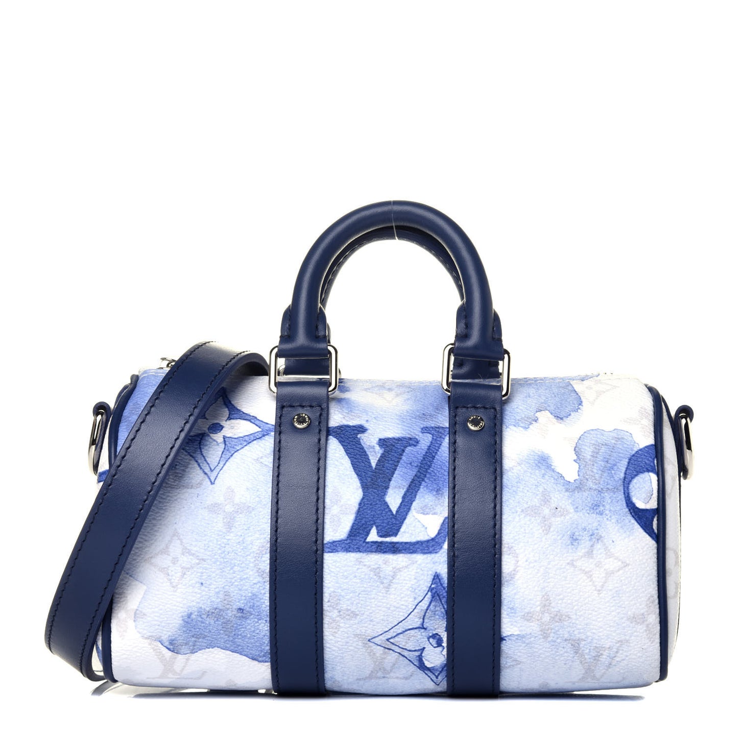 Monogram Watercolor Keepall XS Blue