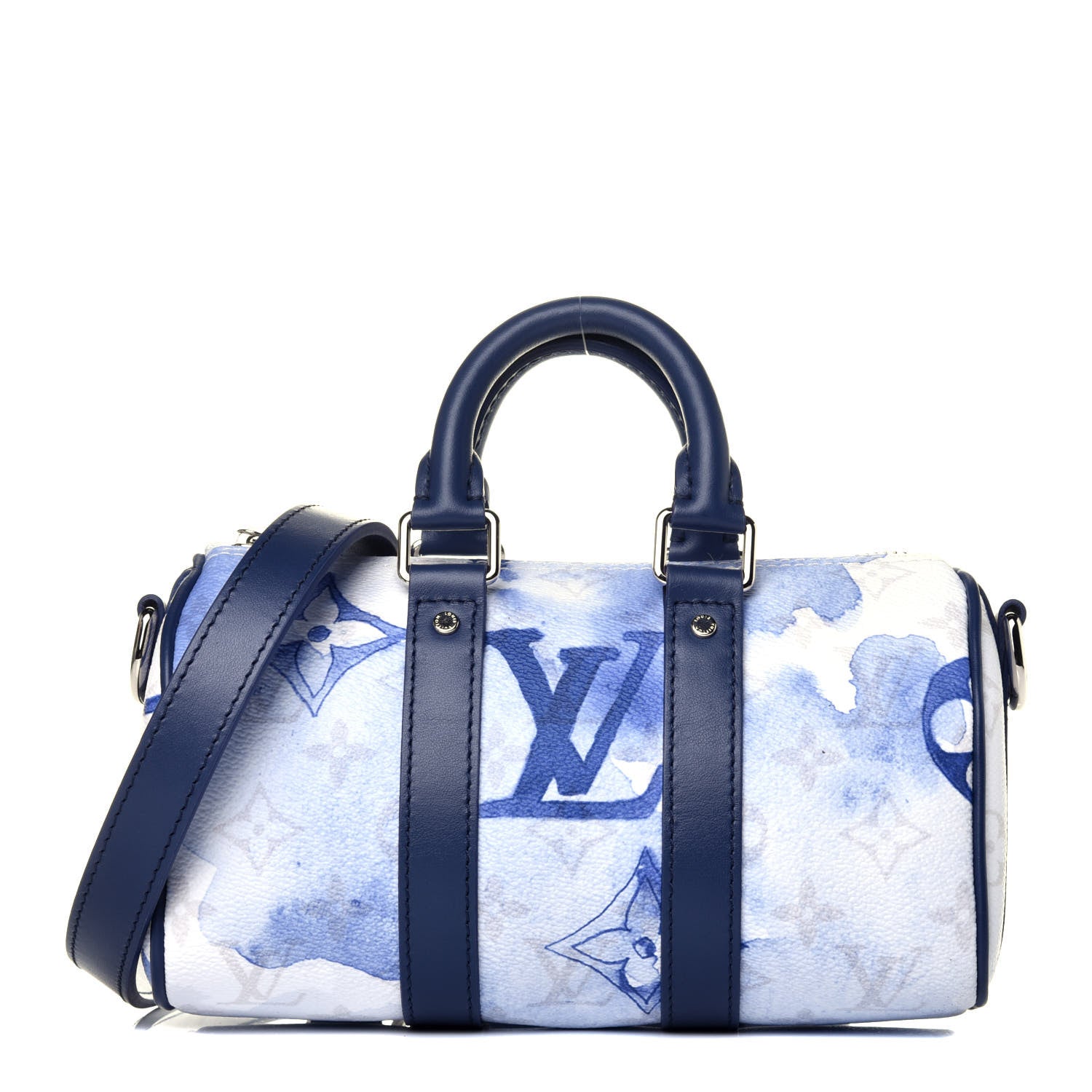 Louis Vuitton Monogram Watercolor Keepall XS Blue 1 of 9