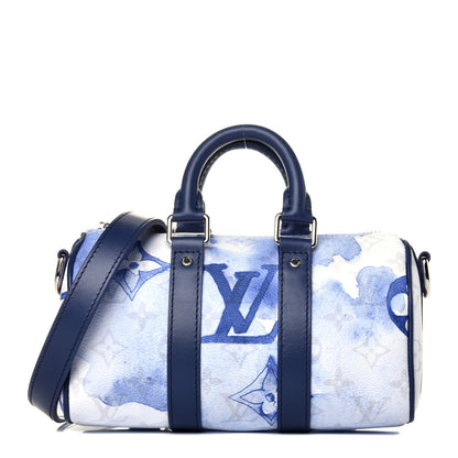 Louis Vuitton Monogram Watercolor Keepall XS Blue 1 of 9