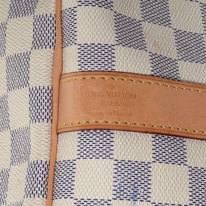 Louis Vuitton Damier Azur Keepall Bandouliere 55 7 of 7