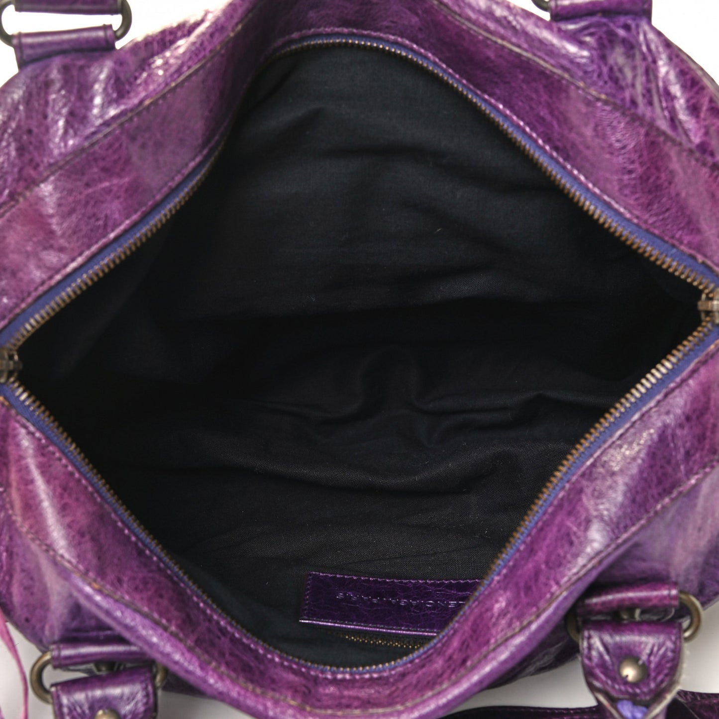 Agneau Classic Hardware Twiggy Sapphire