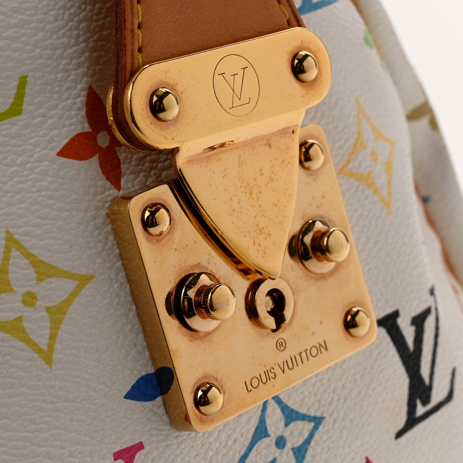 Louis Vuitton Monogram Multicolor Speedy 30 White 11 of 14