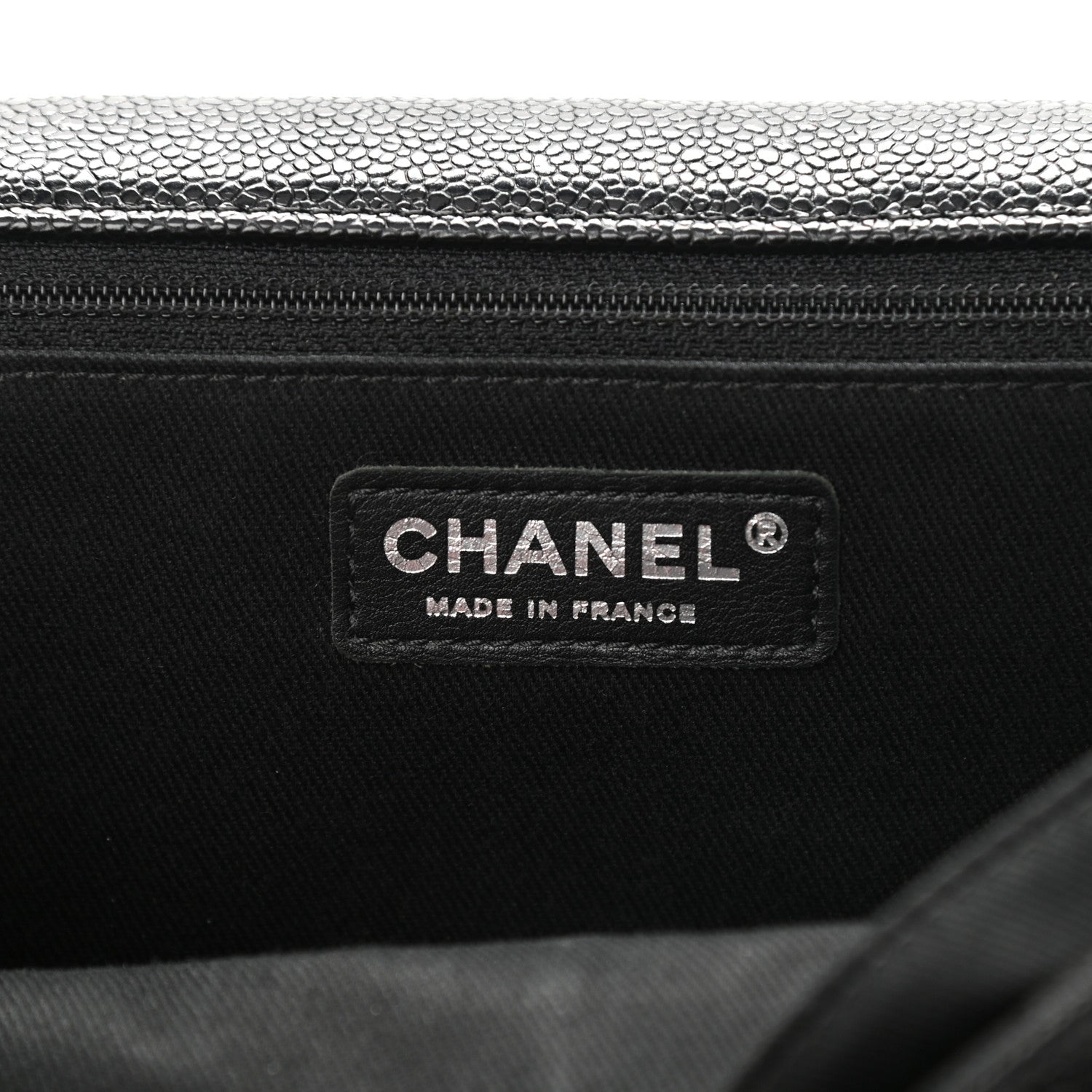 Chanel Grained Calfskin Medium Natural Beauty Flap Black 5 of 9