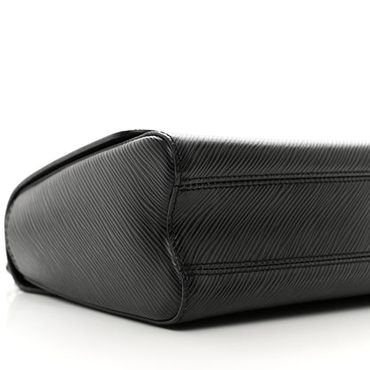 Louis Vuitton Epi Twist Shoulder Bag MM Black 8 of 9