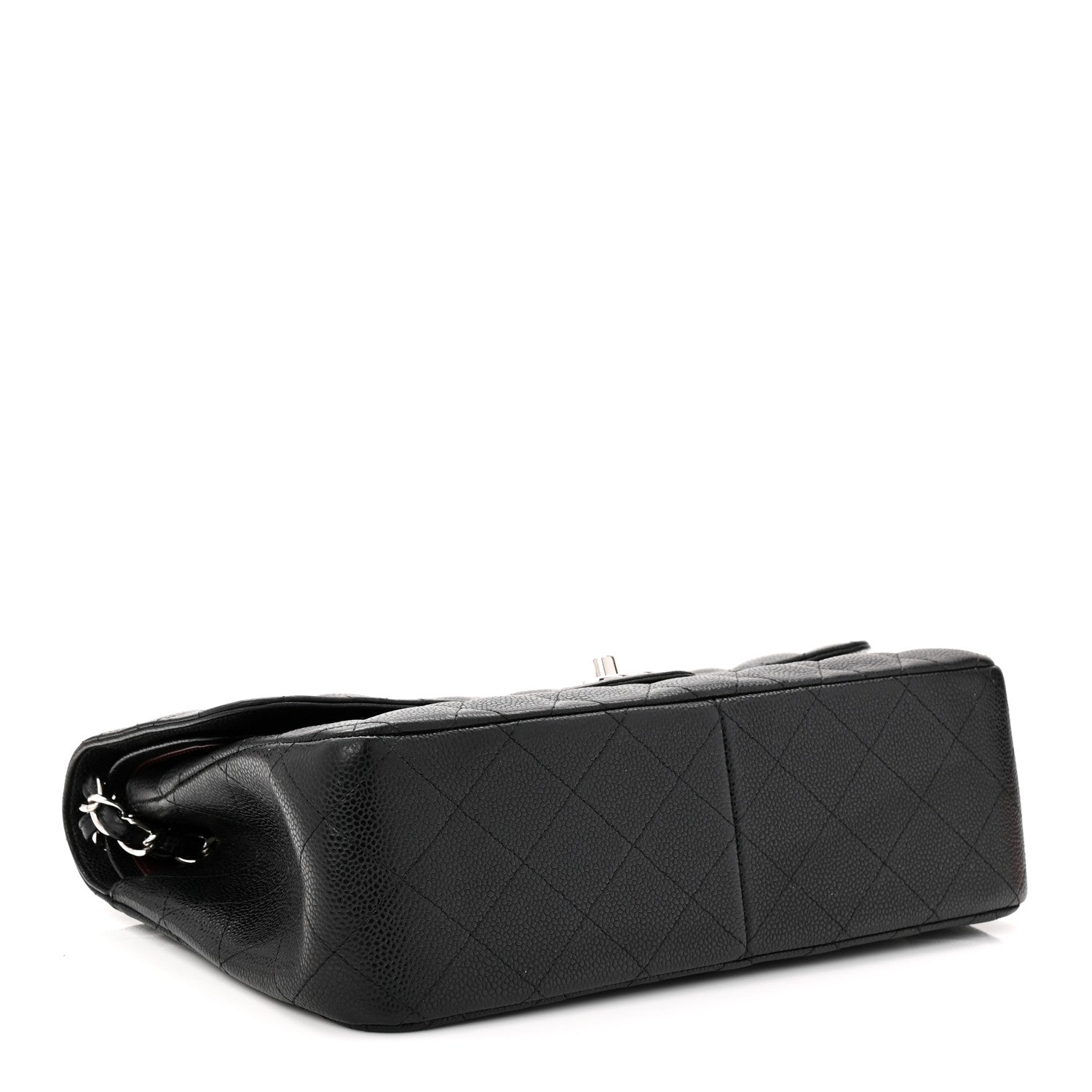 Chanel Caviar Quilted Jumbo Double Flap Black 4 of 10
