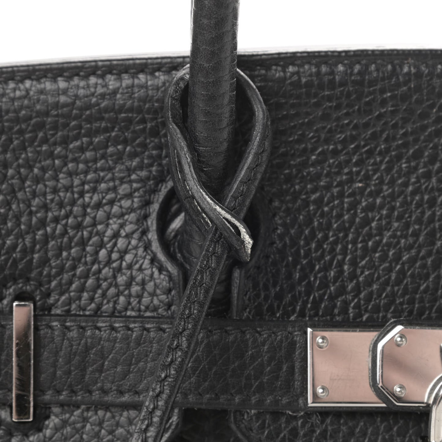 Taurillon Clemence Birkin 30 Black