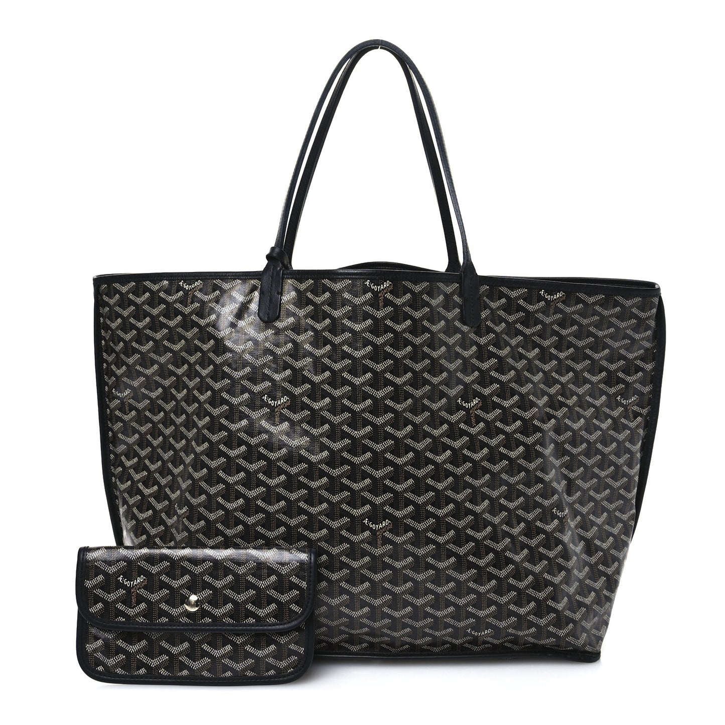 Goyardine Reversible Anjou GM Black