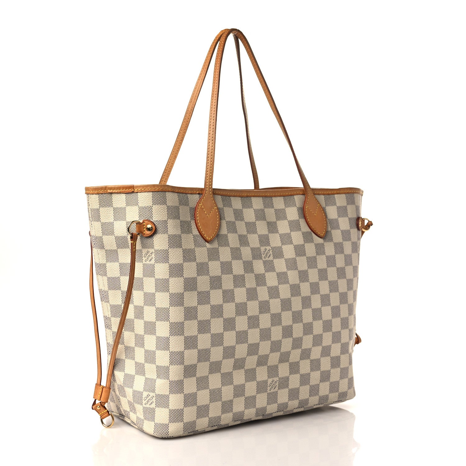 Louis Vuitton Damier Azur Neverfull MM 3 of 10